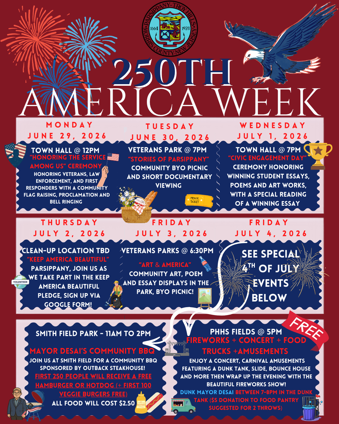 250th America week