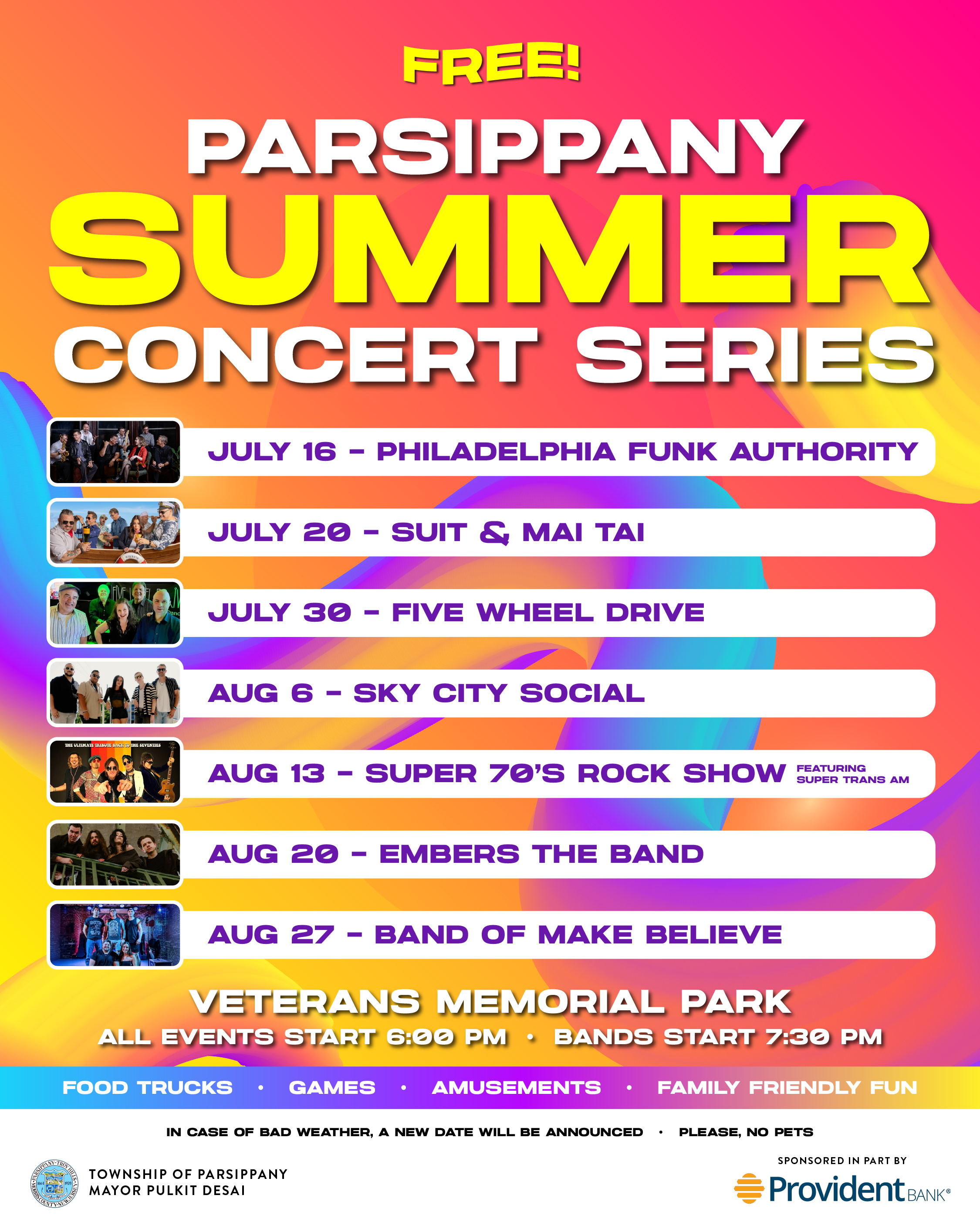Parsippany Summer Concert Series