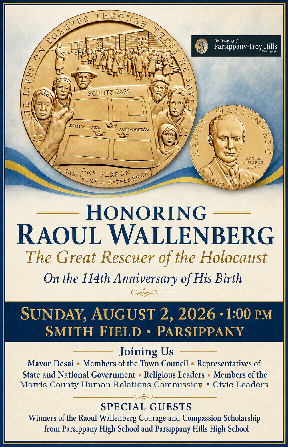 Honoring Raoul Wallenberg Event